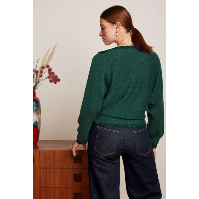 King Louie Azzura knip top 80s urban green 09161-216 large