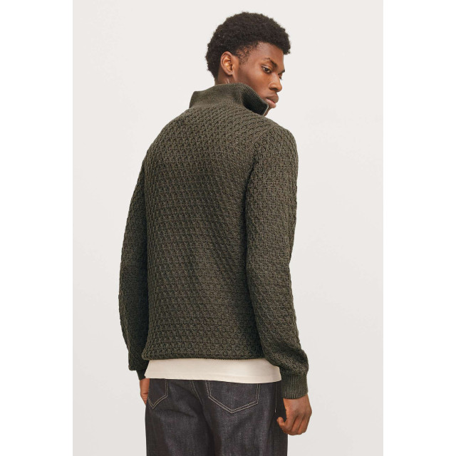 Jack & Jones Jprblunorth knit high neck sn olive night/melange 12261780-176065001 large