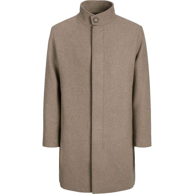 Jack & Jones Jprblawilson wool coat sn greige 12259449-176595 large