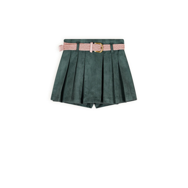 NoNo Meisjes broek / rok suede met riem sella bushy N409-5603-309 large