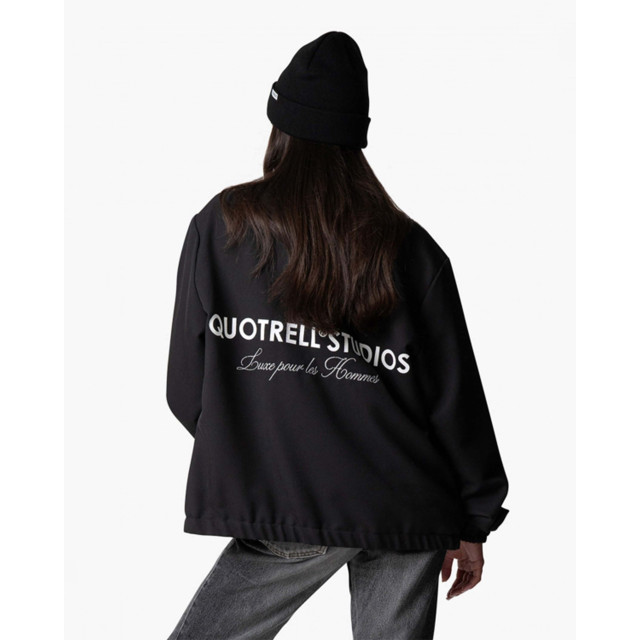 Quotrell Studios winterjas studios-coach-jas-00057951-black large