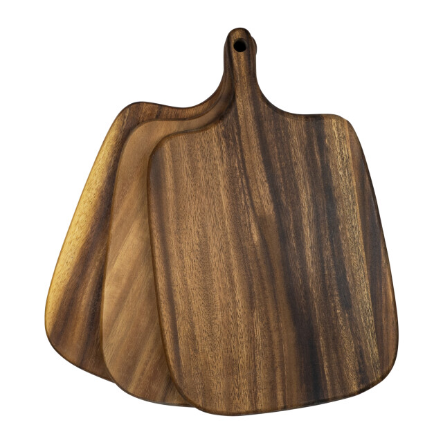 Krumble Houten snijplank met ronde hoeken donker hout 1702946 large