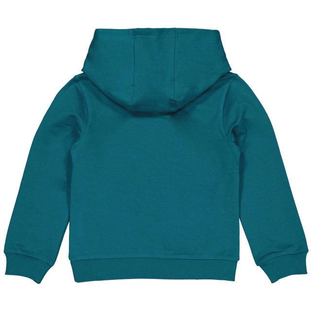 Quapi Meisjes hoodie dita donker petrol QW243 - DITA - 7022 large