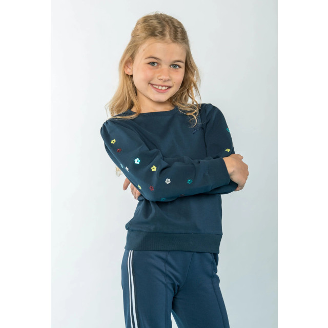 B.Nosy Meisjes sweater scottie navy 154004850 large