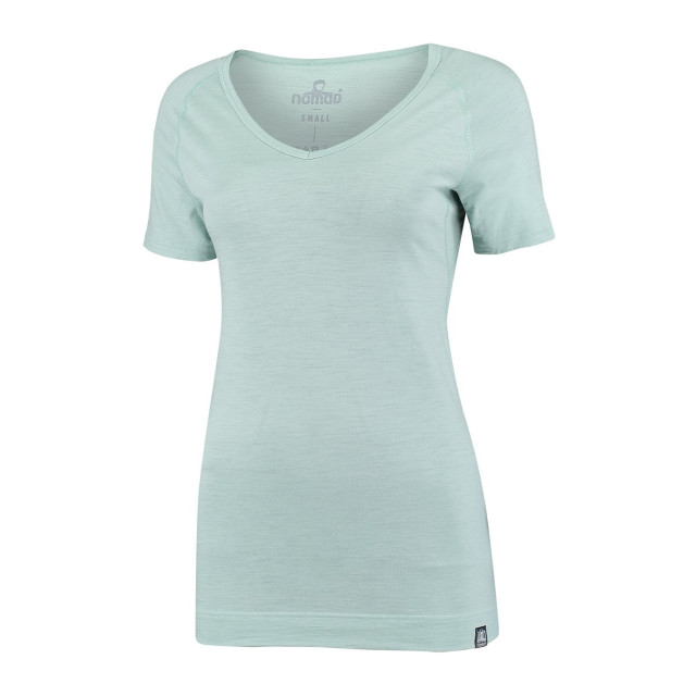 Nomad Pure merinowol t-shirt dames | herb CUPWSVN8M468 large