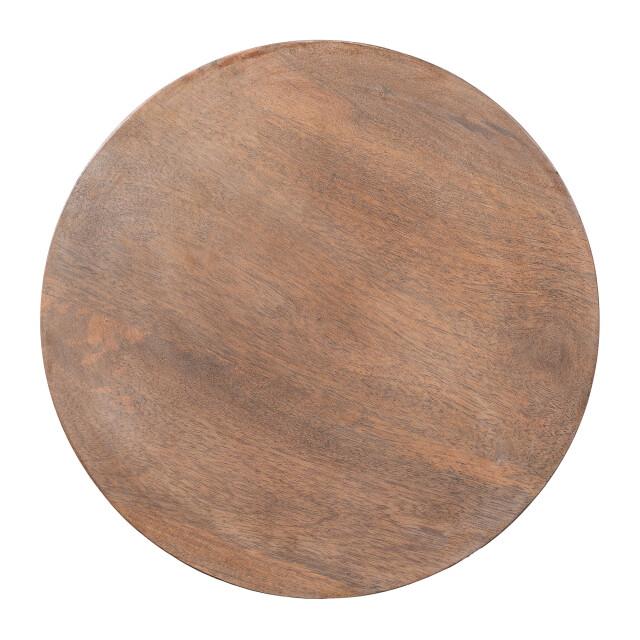 Lewis & Loft Bijzettafel luis gestapeld fsc® mangohout rond ⌀35 mat 2971399 large