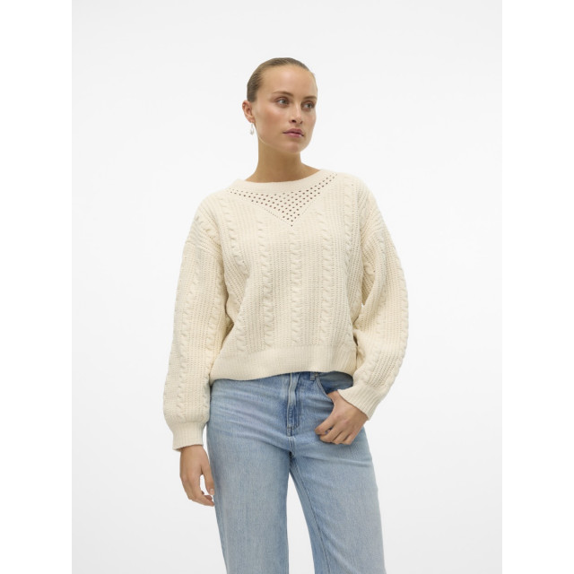 Vero Moda Vmluella ls o-neck pullover boo ecru 4219.03.0034 large