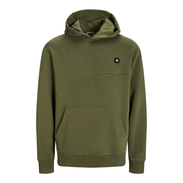 Jack & Jones Jcopepe sweat hood smu army 5209.26.0069 large