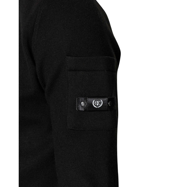 Quotrell Chief knitted polo chief-knitted-polo-00058266-black large