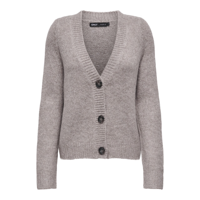 Only onlzoey l/s regular cardigan knt no 15332549 woodsmoke 06741.940.0013 large