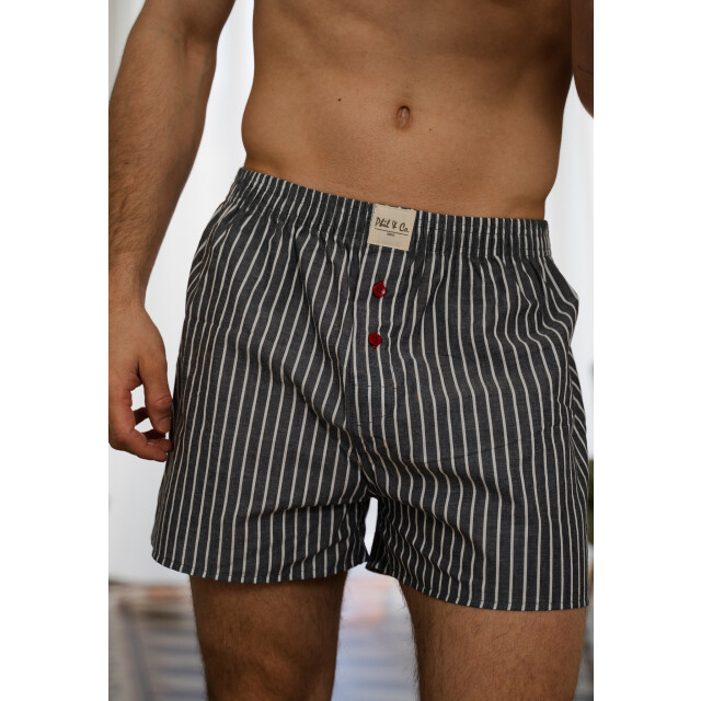 Phil & Co Wijde boxershorts heren geweven katoen multipack 6-pack d405 PH-405 large