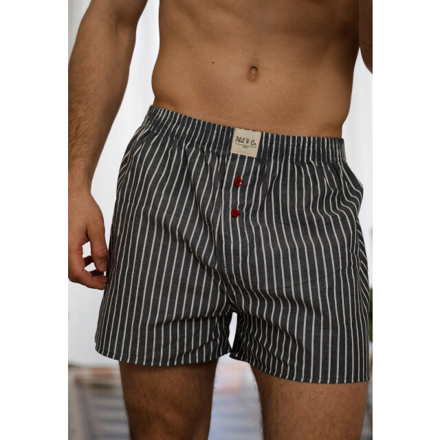 Phil & Co Wijde boxershorts heren geweven katoen multipack 6-pack d405 PH-405 large