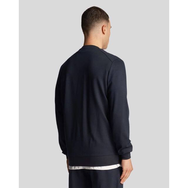 Lyle and Scott Crew neck fly fleece crew-neck-fly-fleece-00056774-blue large