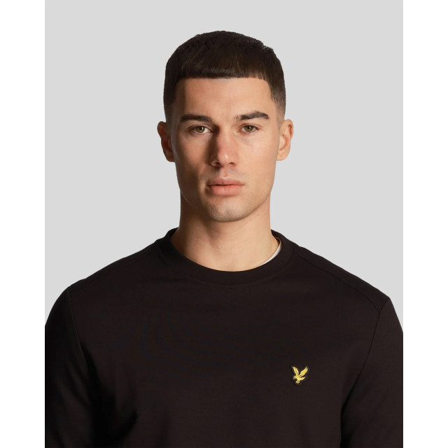 Lyle and Scott Crew neck fly fleece crew-neck-fly-fleece-00056775-black large