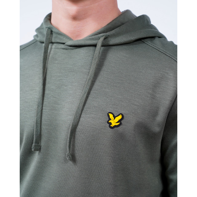 Lyle and Scott Fly fleece hoodie fly-fleece-hoodie-00056776-green large