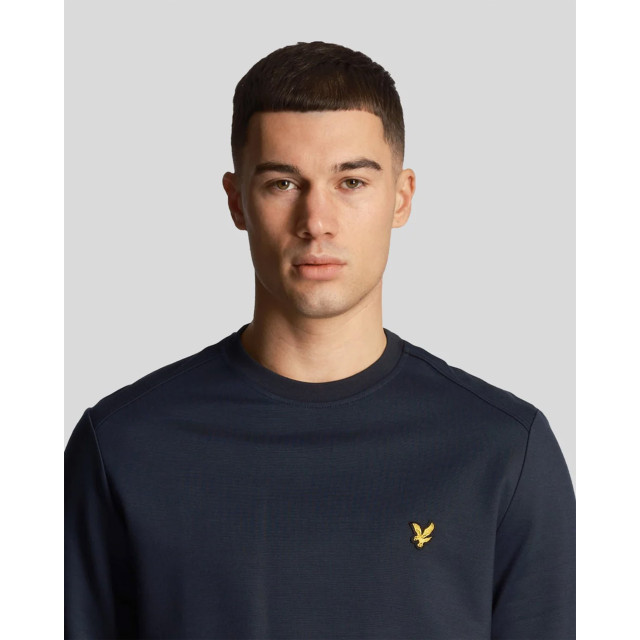 Lyle and Scott Crew neck fly fleece crew-neck-fly-fleece-00056774-blue large