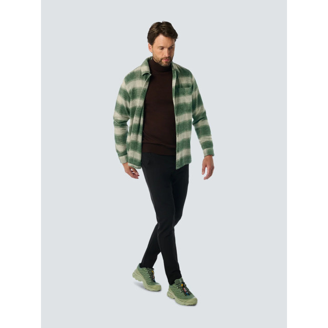 No Excess Heren overshirt 25430924 052 dark green NoExcess Overshirt 25430924 052DarkGreen large