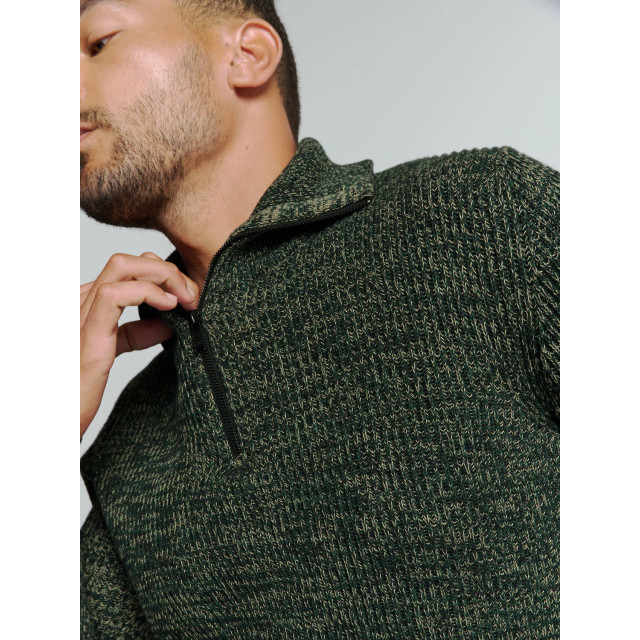 No Excess Heren trui 25230926 052 dark green No Excess Trui 25230926 052DarkGreen large