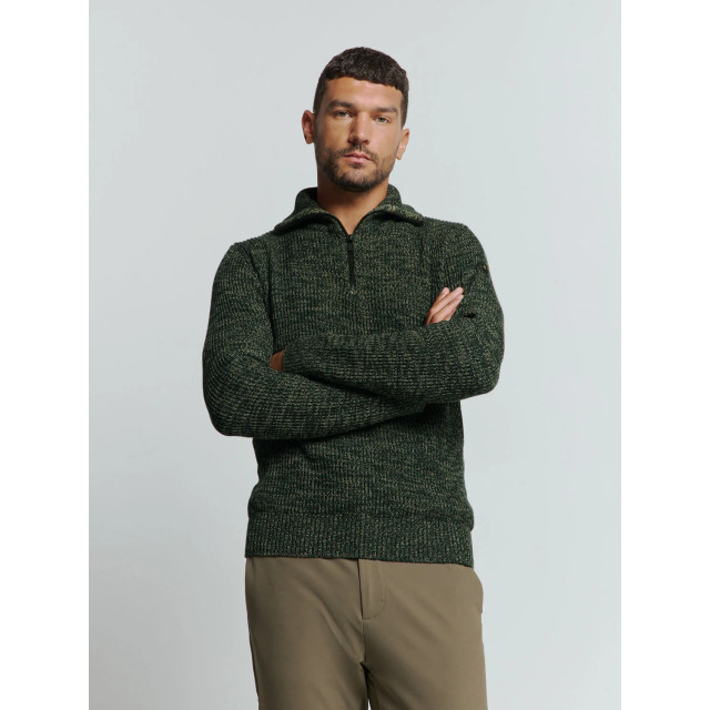 No Excess Heren trui 25230926 052 dark green No Excess Trui 25230926 052DarkGreen large