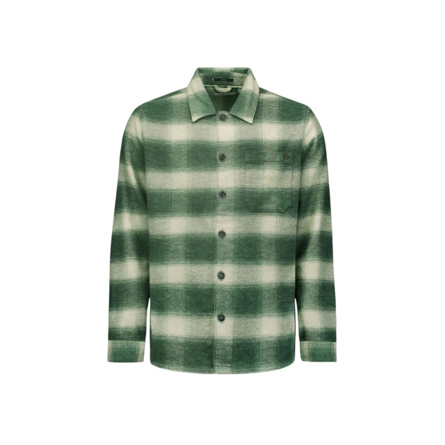 No Excess Heren overshirt 25430924 052 dark green NoExcess Overshirt 25430924 052DarkGreen large