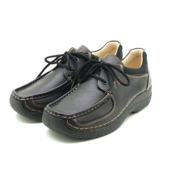 Wolky 06216-Roll Shoe Veterschoenen Zwart 06216-Roll Shoe large