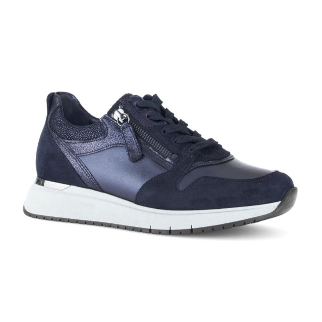 Gabor 56446 Veterschoenen Blauw 56446 large