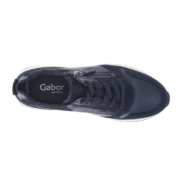 Gabor 56446 Veterschoenen Blauw 56446 large