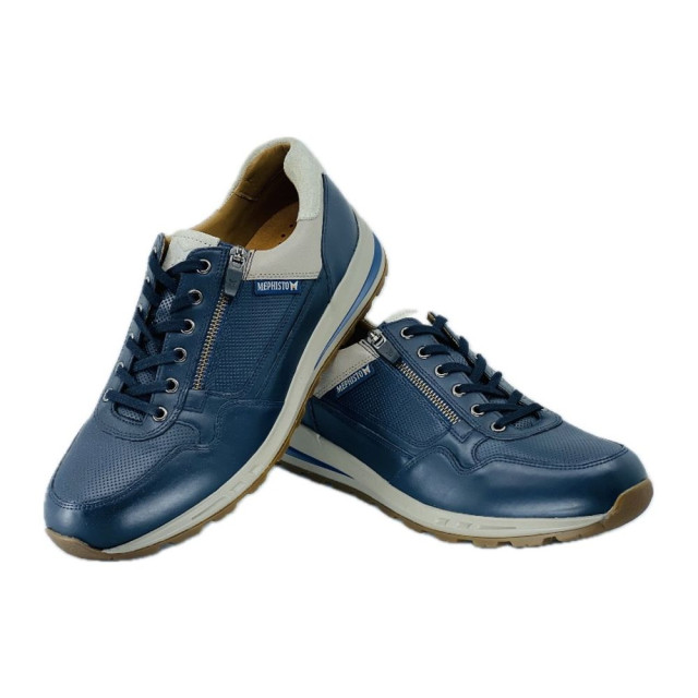 Mephisto Bradley Veterschoenen Blauw Bradley large