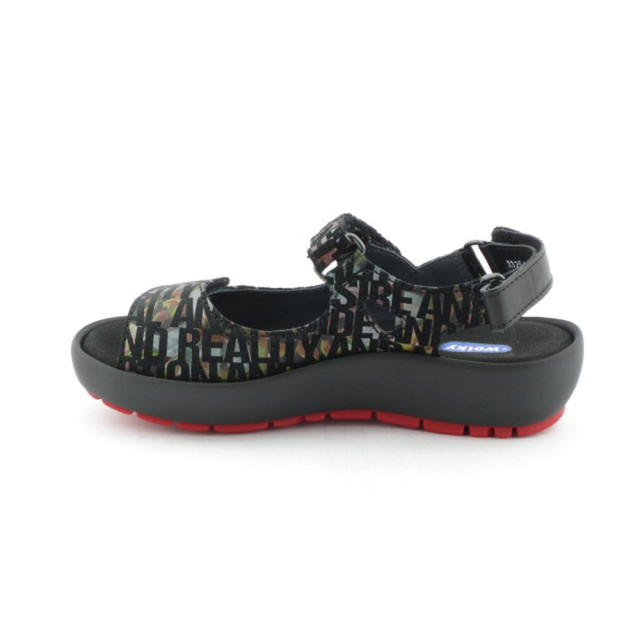 Wolky 03325-Rio Sandalen Zwart 03325-Rio large