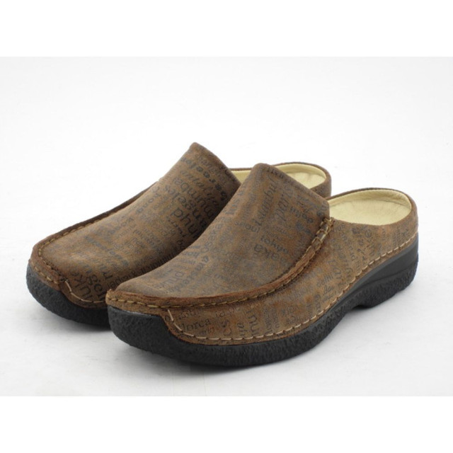 Wolky 06250-Seamy Slide Sandalen Bruin 06250-Seamy Slide large