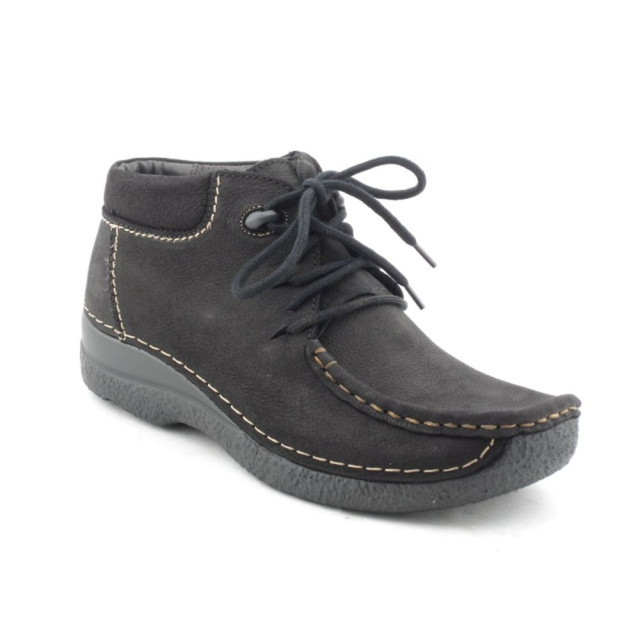 Wolky 06253-Seamy Moc Veterschoenen Zwart 06253-Seamy Moc large