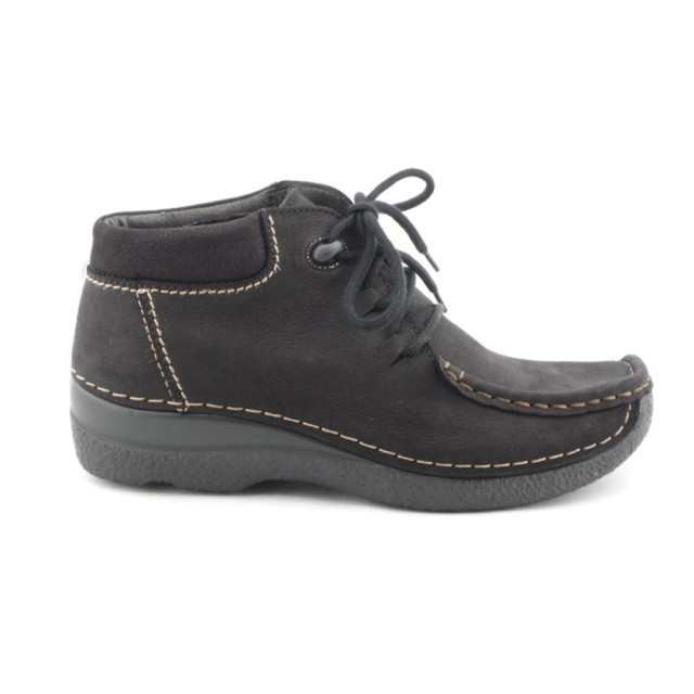 Wolky 06253-Seamy Moc Veterschoenen Zwart 06253-Seamy Moc large