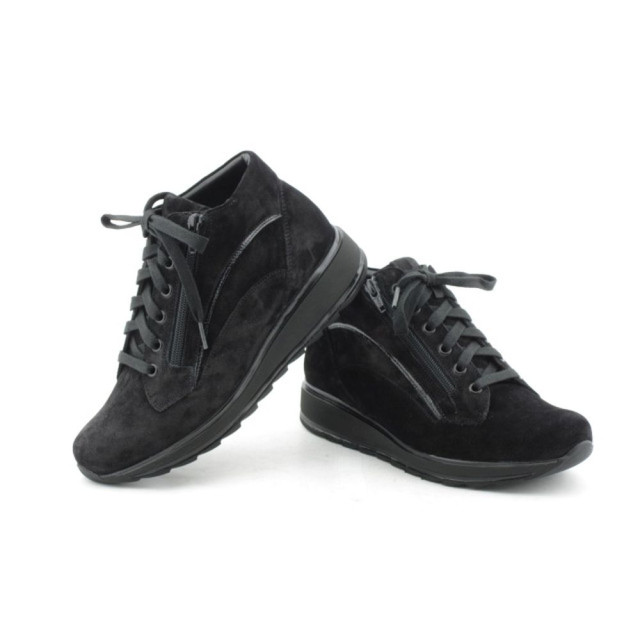 Durea 9763 Veterschoenen Zwart 9763 large