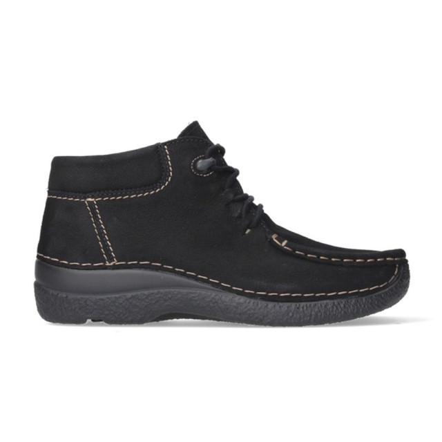 Wolky 06253-Seamy Moc Veterschoenen Zwart 06253-Seamy Moc large