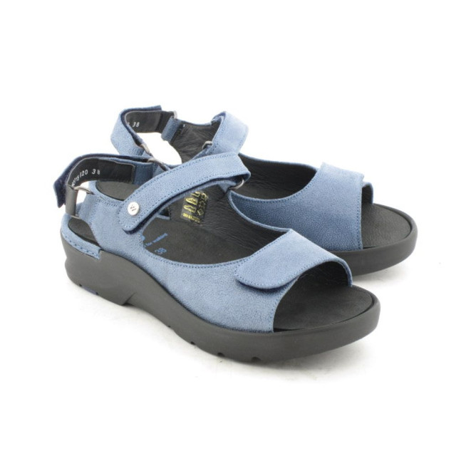 Wolky 03927-Delft Sandalen Blauw 03927-Delft large