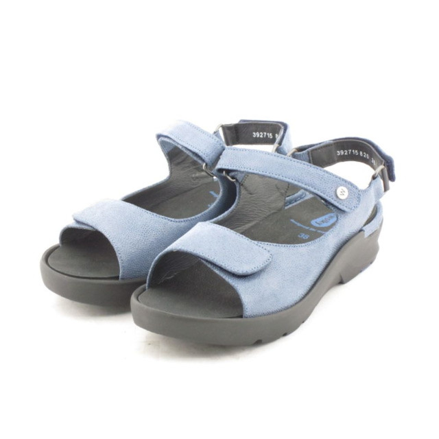 Wolky 03927-Delft Sandalen Blauw 03927-Delft large