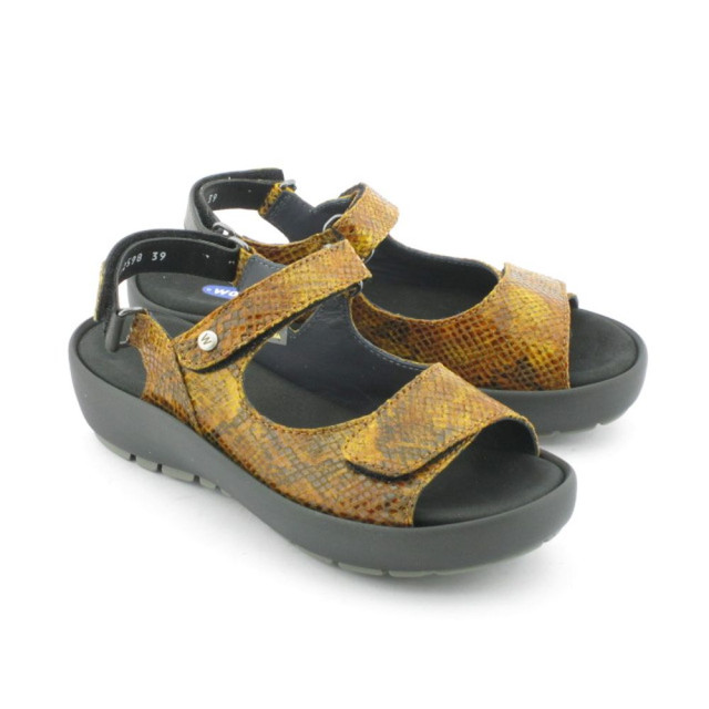 Wolky 03325-Rio Sandalen Geel 03325-Rio large