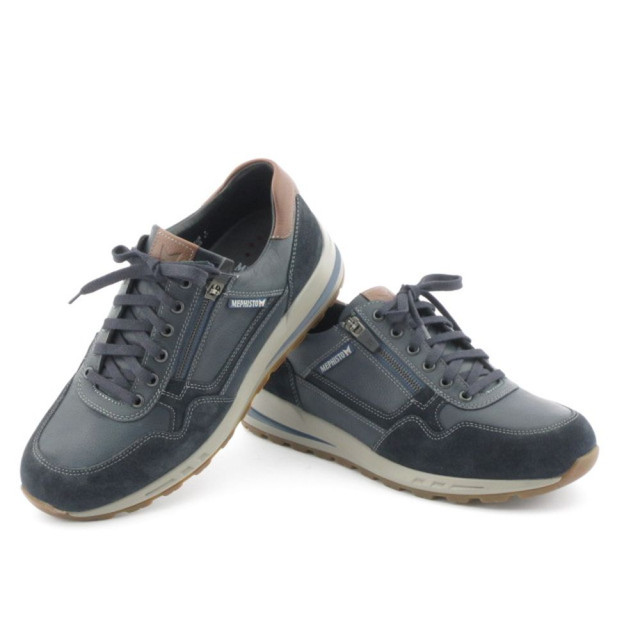 Mephisto Bradley Veterschoenen Blauw Bradley large