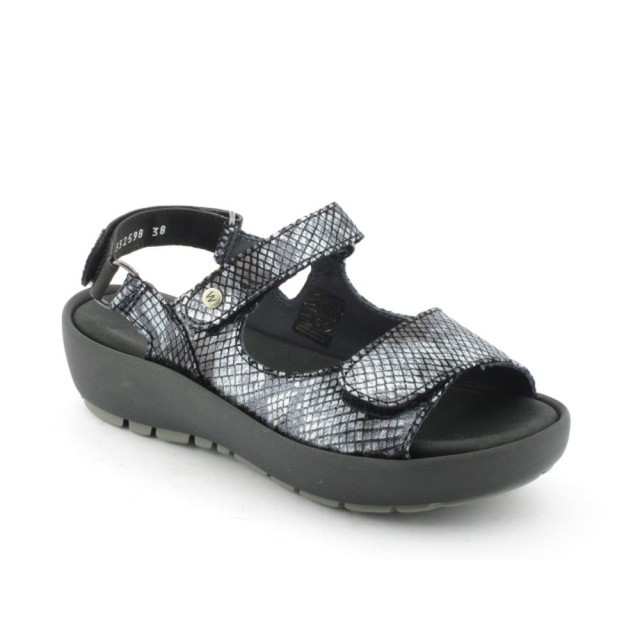 Wolky 03325-Rio Sandalen Zwart 03325-Rio large