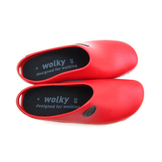 Wolky 02550-O.K. Clog Sandalen Rood 02550-O.K. Clog large