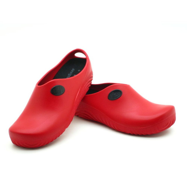 Wolky 02550-O.K. Clog Sandalen Rood 02550-O.K. Clog large