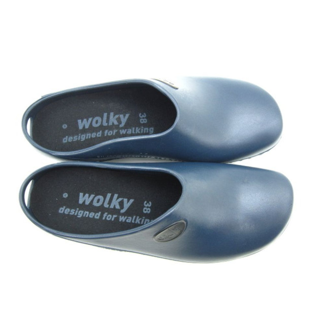 Wolky 02550-O.K. Clog Sandalen Blauw 02550-O.K. Clog large