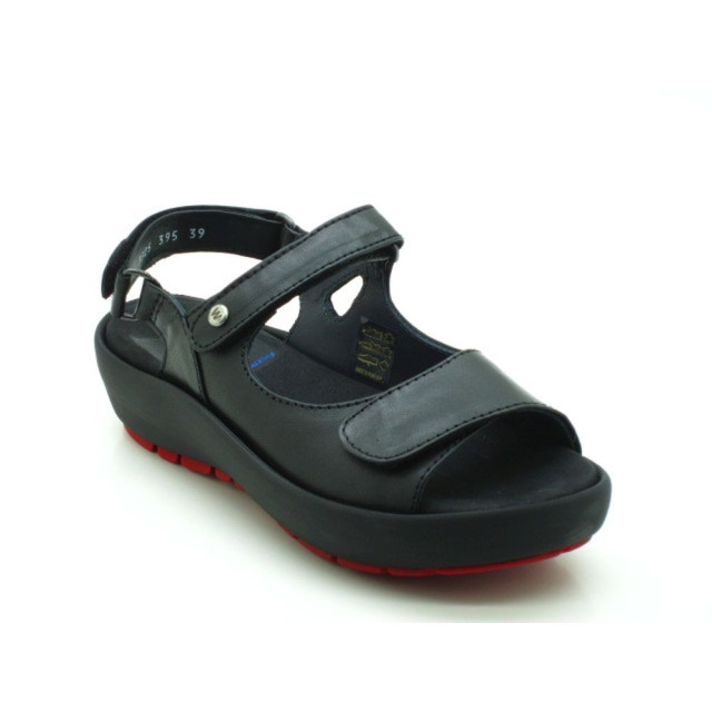 Wolky 03325-Rio Sandalen Zwart 03325-Rio large