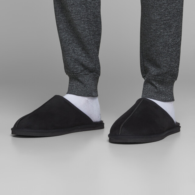 Jack & Jones Dudely microfiber pantoffel 12170309-BLK-40 large