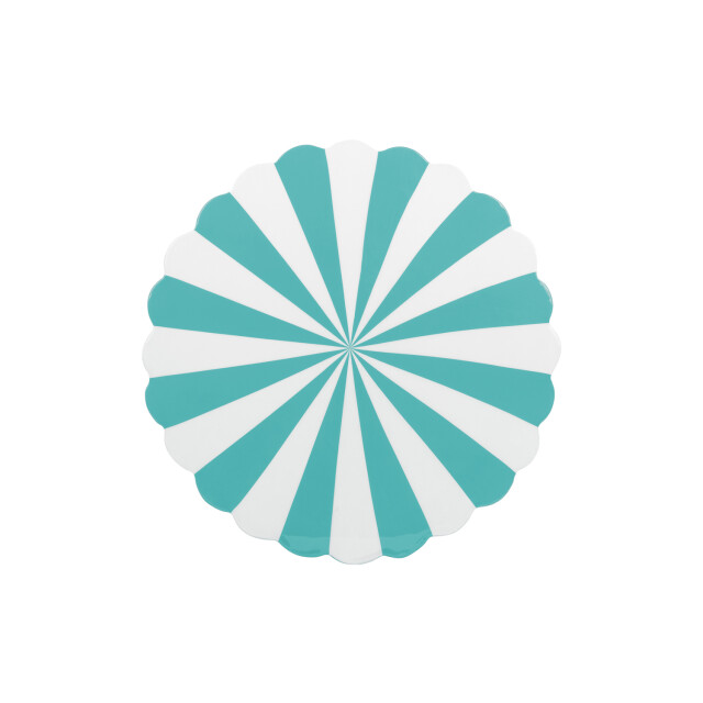 Leitmotiv kruk candy swirl turquoise blue & white 2946656 large