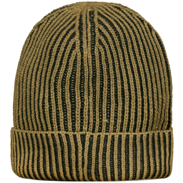 No Excess Beenie 2 coloured melange rib black 25950924-020 large