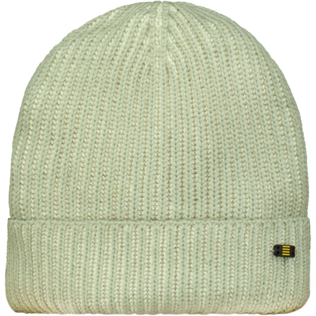 No Excess Beenie 2 coloured melange rib cement 25950924-122 large