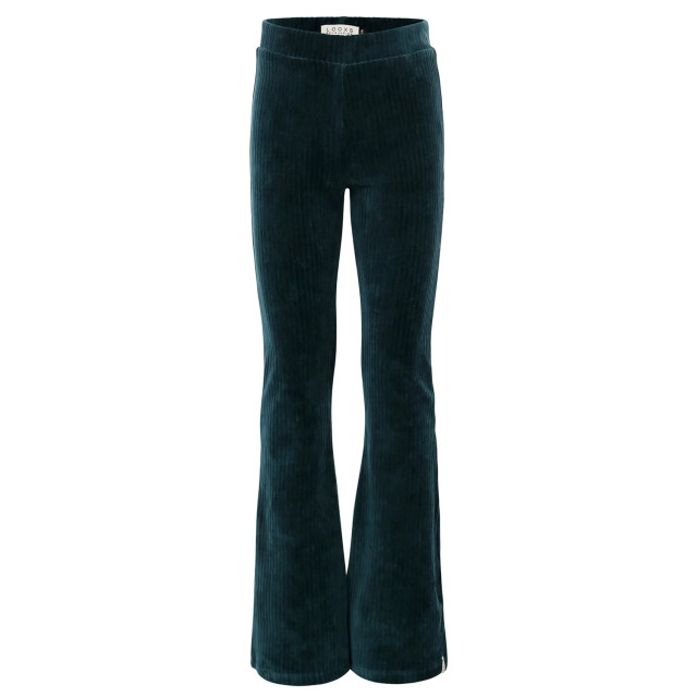 Looxs Revolution Flared corduroy broek bottle green voor meisjes in de kleur 2433-7644-296 large