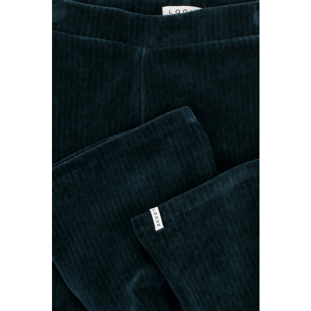 Looxs Revolution Flared corduroy broek bottle green voor meisjes in de kleur 2433-7644-296 large