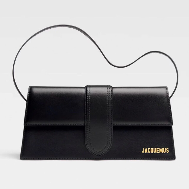 Jacquemus Le bambino long handtas Jacquemus Zwart Le Bambino Long Handtas large